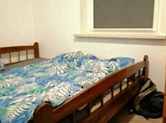 bdsm slave boy masturbates solo with intense dildo ass play