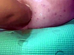 stretching his asshole wide for the 3rd time today with deep anal fisting play