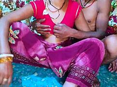 Desi Bhabhi Fucks Brother-In-Law Hard In Red Saree With Hindi Moans