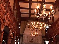 claudia takes double monster cocks anal in ancient castle threesome depths