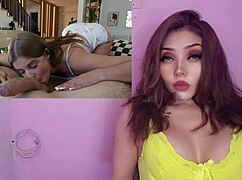 little stepsis cheats with bro's sex lessons right?