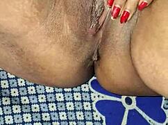 desi bhabhi's juicy wet pussy begs for deep solo fingering