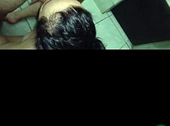 Even in the shower, he won't leave her big ass and tits alone.