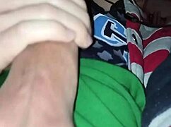 sexting clips showcase skinny babe's monster cock masturbation cumshots