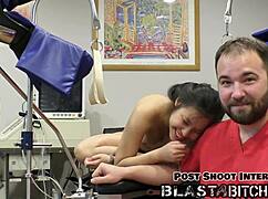 raya nguyens pussy takes a massive cum blast in steamy pov action