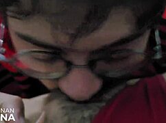 Naughty novinha offers tight pussy to hung guy pounding hard! He makes her squirt wet.