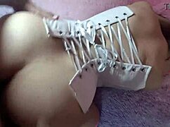 curvy latina wife rented out for deep anal double penetration by mature boss