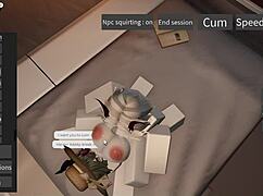 wanna see me fuck this beach bitch hard in roblox?