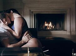 Chubby Angela White Sucks Hubby's Monster Cock Deep