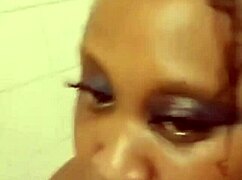 heart aches watching cheating ebony thot tease in shower