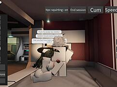 wanna see me fuck this beach bitch hard in roblox?