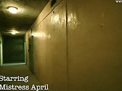 Bound Big Tits Nurse Under Mistress April's Brutal Cock Clinic Domination and Anal Torment