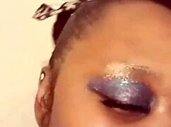 heart aches watching cheating ebony thot tease in shower