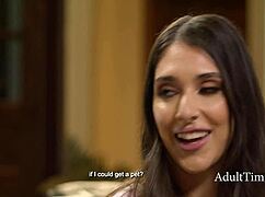 a week as family pet ends taboo rough punish fuck for aria sloane 😈