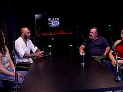 WOW Woman Gulps Cock Joins Wild Lesbian Cuckold Scenes!