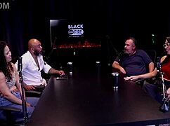 WOW Woman Gulps Cock Joins Wild Lesbian Cuckold Scenes!