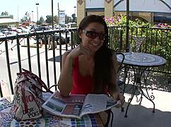 Ann Marie Rios In Fishnets And Heels Takes Doggystyle G-Spot Pounding To Massive Facial Cumshot