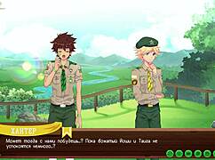 Taiga Helps Friends Camp Path 2 Part 22 Russian Voiceover