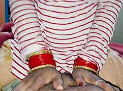 indian bride sneaks lover's huge cock before wedding