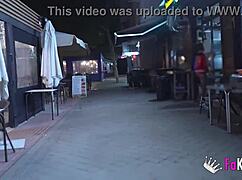 Lady Medusa as Nasty Harley Quinn Flashes Petite Tits Outdoor Hunts Big Cock for Deepthroat Doggystyle Public Fuck