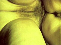 Vintage Lesbians Devour Hairy Pussies Wildly!