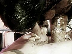 Whoa, messy chocolate fuck covers her big tits!