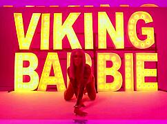 hot girl viking barbie sings taste in sexy music video