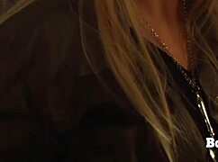 Busty Pale Lesbian Slave Stripped For Mistress Fingering
