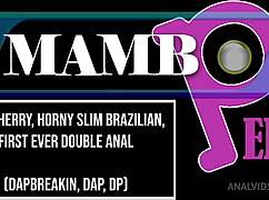 Bea Cherry Takes Monster BBC in Slim Brazilian Double Anal DAP!