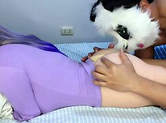 Halloween Big Ass Stepsis Cosplay Panties Leche Candy Tease