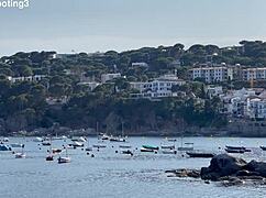 ROSSA VAXX hooks up with AFRICAN BBC behind camera doggystyle creampie.