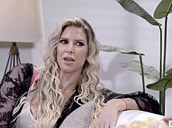 your asian milf mommy with tattoos licks pretty teen pussy for birthday muff diving and mutual masturbation