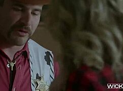 shy teen sunny gold kisses and deepthroats in hardcore scene with melody marks' melons