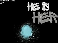 ass feeds strawberry milk enema to piggy slave during face sitting farting bdsm