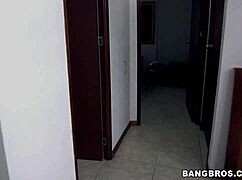 huge latina maid ass and tits cash sex tease