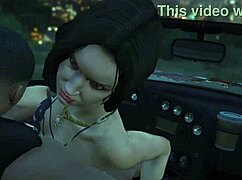 franklin hires hooker for car sex and blowjob in gta 5