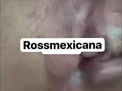 latina beauty rica teases her wet pussy with huge dildo solo play