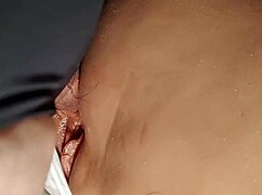 my cute shaved fuck doll takes double anal close up pounding