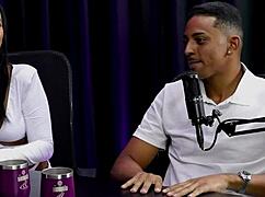 vivy marques watches sheer red swingers as straight guys get curious then flop