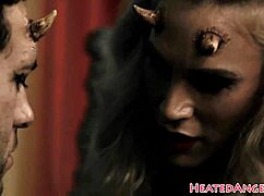 emo passion surges as devilish alt beauty with piercings gets pounded hard