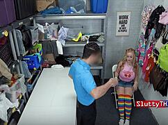 cop punished zoey uso but her big natural tits saved her!!