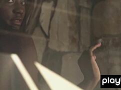 hey victoria antoinette strip that lingerie and show your black pussy