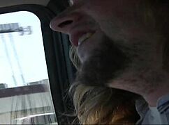 Blonde Mom's Shaved Pussy Gapes from Monster Cock Rides and Deepthroats