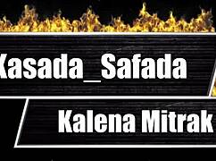 Kalena Mitrak Gives Husband Bedroom Blowjob With Big Tits Out