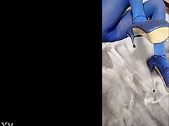 Sexy Latina Laura Fucked Hard In Heels And Lingerie