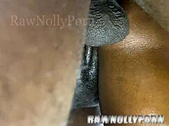 Curvy ebony homemade valentine rides my big cock doggystyle juicy pussy