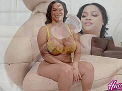 Ashlyn Peaks' Nice Knockers Ride Damion Dayski's Big Black Cock Hard