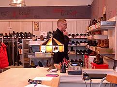 salesgirl taking that deep black friday fuck deal?