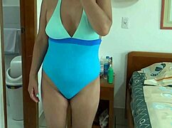 back from beach so horny i finger my big ass pussy first time stepson fucks