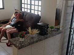 😏 Hubby spies hot wife fucking his friend on cam!